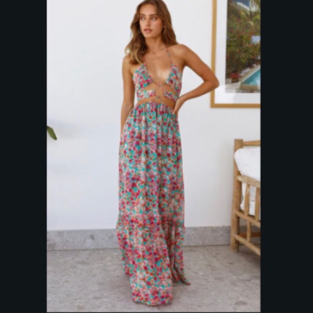 HELLO MOLLY Free Flight Maxi Dress